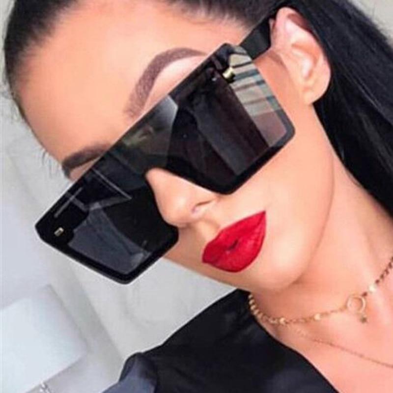 Fashion Square Oversized Glasses Frames Women Luxury Brand Designer Gl –  Jollynova