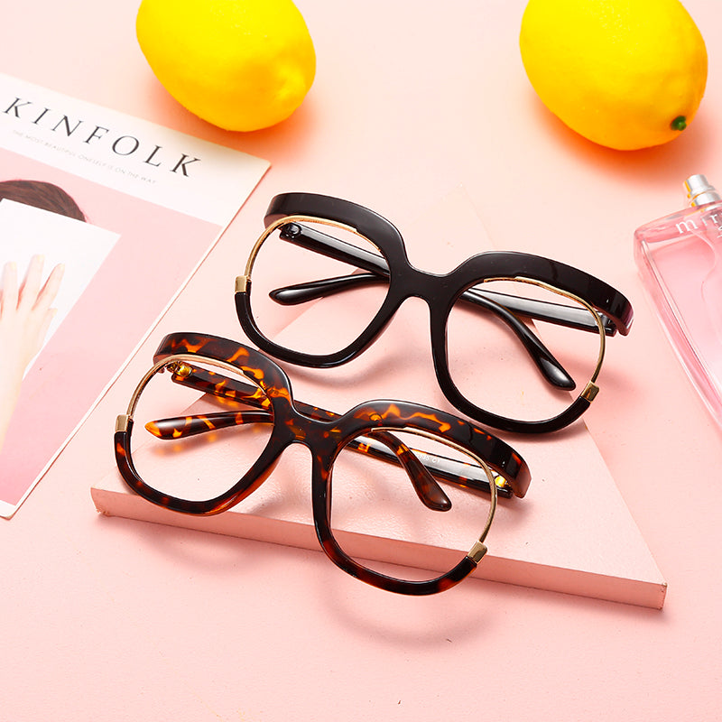 Retro Square Optical Glasses Frames Men Women Fashion Prescription Gla Jollyhola